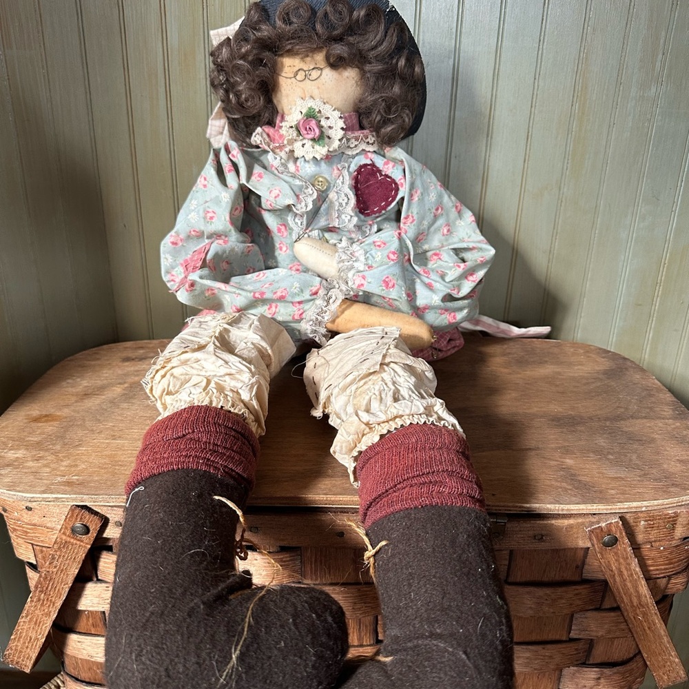 Vintage attic, baby doll